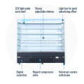 Multi-Deck-Display-Gemüsekältemittel offener Kühlschrank